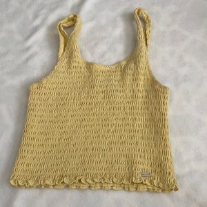 Hollister yellow tank